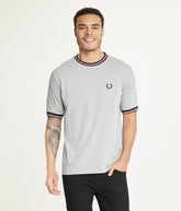 Brooklyn Laundry Men's Tonal Embroidery Crew Neck Tee