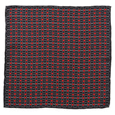 Intertwined Hearts Pocket Square