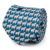 Black Sheep Blue Silk Men's Tie