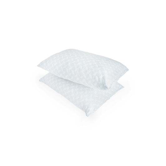 Cannon Cooling Knit 2 Pack Pillow White