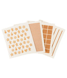 Clean It Mixed Swedish Dish Cloths Gingerbread Brown