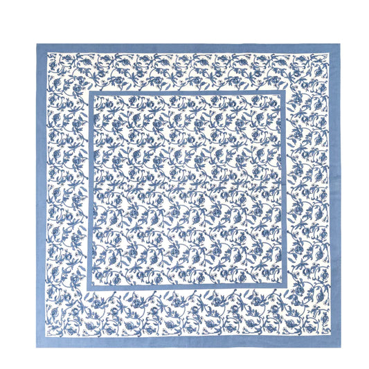 Granada Blue Tablecloth Square