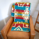 Andean Alpaca Wool Blanket - Santa Fe by Alpaca Threadz