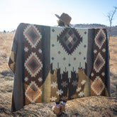Andean Alpaca Wool Blanket - Mojave by Alpaca Threadz