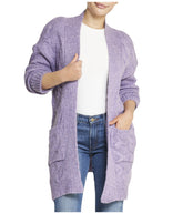 Cable Flyaway Cardigan