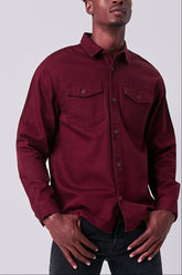 Long Sleeve Dual-Pocket Shirt