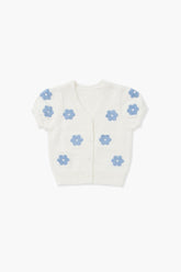 Girls Floral Cardigan Sweater (Kids)