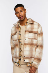Plaid Bomber Jacket