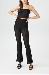 Crochet Flare Pants
