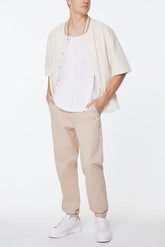 Twill Drawstring Joggers