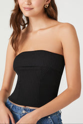 Ribbed Knit Tube Top