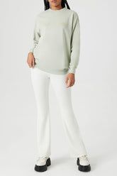 Lace Los Angeles Drop-Sleeve Pullover