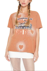 Rhinestone Biker Rally Tee