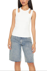 Cutout Tank Top