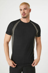 Pinstriped Colorblock Tee