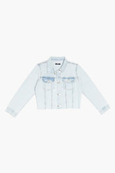 Girls Denim Trucker Jacket (Kids)