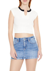 Ribbed Seamless Crop Top