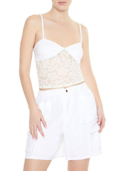 Lace Cropped Cami