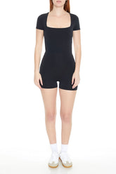 Mineral Wash Cutout Romper