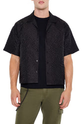 Oversized Textured Shirt