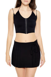 Seamless Halter Cropped Cami