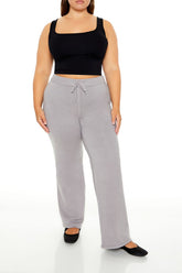 Plus Size Sweater-Knit Pants