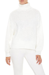 Turtleneck Knit Sweater