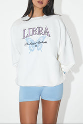 Libra The Social Butterfly Pullover