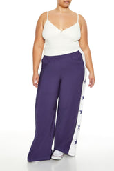 Plus Size Star Striped Pants