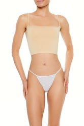Seamless Lingerie Cropped Cami