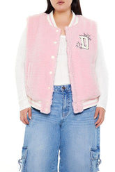 Plus Size Delusional Varsity Jacket