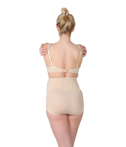 High-Waisted Support Maternity Brief Nude
