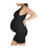 Supportive Maternity Lightweight Slip Dress Black