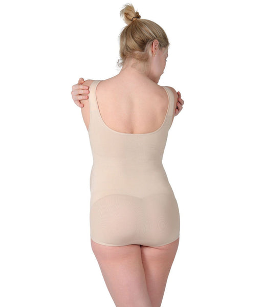 Supportive Maternity Bodysuit with Cushioned Straps
