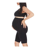 Maternity High-Waisted Thigh Shaper Black