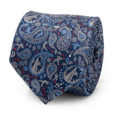 Avengers Blue Multi Paisley Men's Tie