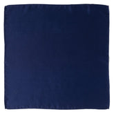 Navy Silk Pocket Square