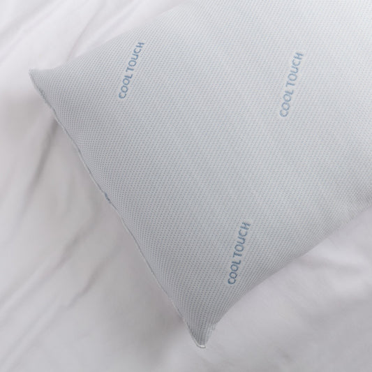 Cool Knit 2 Pack Bed Pillow White