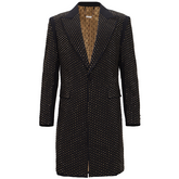 Sparkle the Night Away Long Blazer BLACK/GOLD