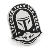 Stronger Mando Lapel Pin