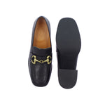 Valentina Leather Loafers - Black Patent
