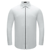 Zenith Zip Shirt WHITE
