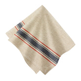 Menton Natural & Demin Napkin, Set of 4