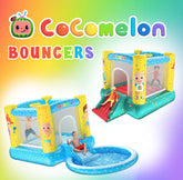 CoComelon Jump N' Slide Bouncers (Includes Electric Air Pump)