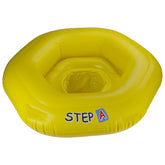 26" Inflatable Yellow STEP a Swimming Pool Baby Seat Float
