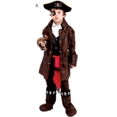 Caribbean Pirate Costume - Kids