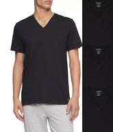 Cotton Classics Short Sleeve V-Neck Classic Fit 3 Pack Tee
