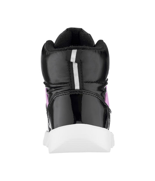 Waterproof Ankle Boot On A Sneaker Outsole Black