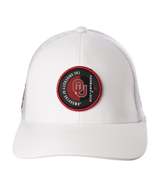 White / University Of Oklahoma Logo