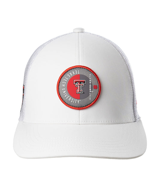 White / Texas Tech University Logo